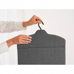 Accesorie pentru calcarea cu aburi Brabantia Linn 1008934, Pliabil, Carlig pivotant 360°, Gri inchis