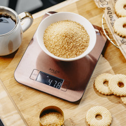 Adler AD 3183 Kitchen Scale, Up to 5 kg, TARE, Digital Display, Copper