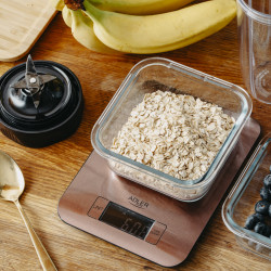 Adler AD 3183 Kitchen Scale, Up to 5 kg, TARE, Digital Display, Copper