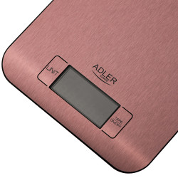 Adler AD 3183 Kitchen Scale, Up to 5 kg, TARE, Digital Display, Copper