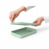 Кутия за обяд Brabantia Make&Take 1.1L, Jade Green, плоска