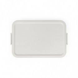 Κουτί τροφίμων Brabantia Make&Take 1006286, 1,1 l, Μέχρι 2 σάντουιτς, χωρίς BPA, επίπεδο, Γκρι