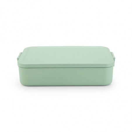 Brabantia Make&Take Food Container 1006288, 2 L, Airtight Seal, BPA-Free, Green