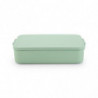 Brabantia Make&Take Food Container 1006288, 2 L, Airtight Seal, BPA-Free, Green