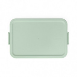 Brabantia Make&Take Food Container 1006288, 2 L, Airtight Seal, BPA-Free, Green