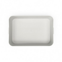 Brabantia Make&Take Food Container 1006289, 2 L, Airtight Seal, BPA-Free, Light Gray