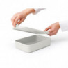 Кутия за храна Brabantia Make&Take 1006289, 2 л, Плътно затваряне, Без BPA, Светлосив