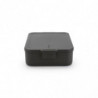 Brabantia Make&Take Food Container 1006290, 2 L, With Dividers, Airtight Seal, BPA-Free, Dark Gray