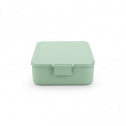 Кутия за храна Brabantia Make&Take 1006291, 2 л, С разделители, Плътно затваряне, Без BPA, Зелен