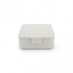 Cutie pentru alimente Brabantia Make&Take 1006292, 2 L, Cu separatoare, Inchidere etansa, Fara BPA, Gri deschis