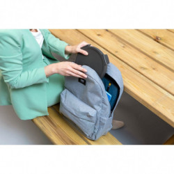 Brabantia Make&Take Food Container 1006299, 1 L, Leak-proof, Airtight Seal, BPA-free, Dark Gray