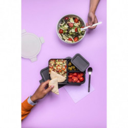 Купа за салата Brabantia Make&Take 1.3L, Light Grey