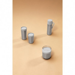 Cana thermos  Brabantia Make&Take 1008490, 360 ml, Fara varsare, Argintiu/Gri