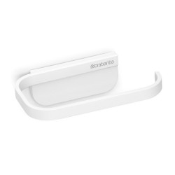 Suport hartie igienica Brabantia MindSet 1005666, Acoperit mineral, Elemente de fixare ascunse, Alb