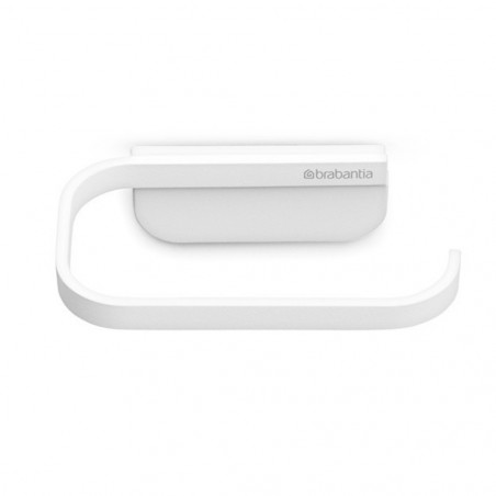 Brabantia MindSet Toilet Paper Holder 1005666, Mineral Finish, Concealed Mounting Hardware, White