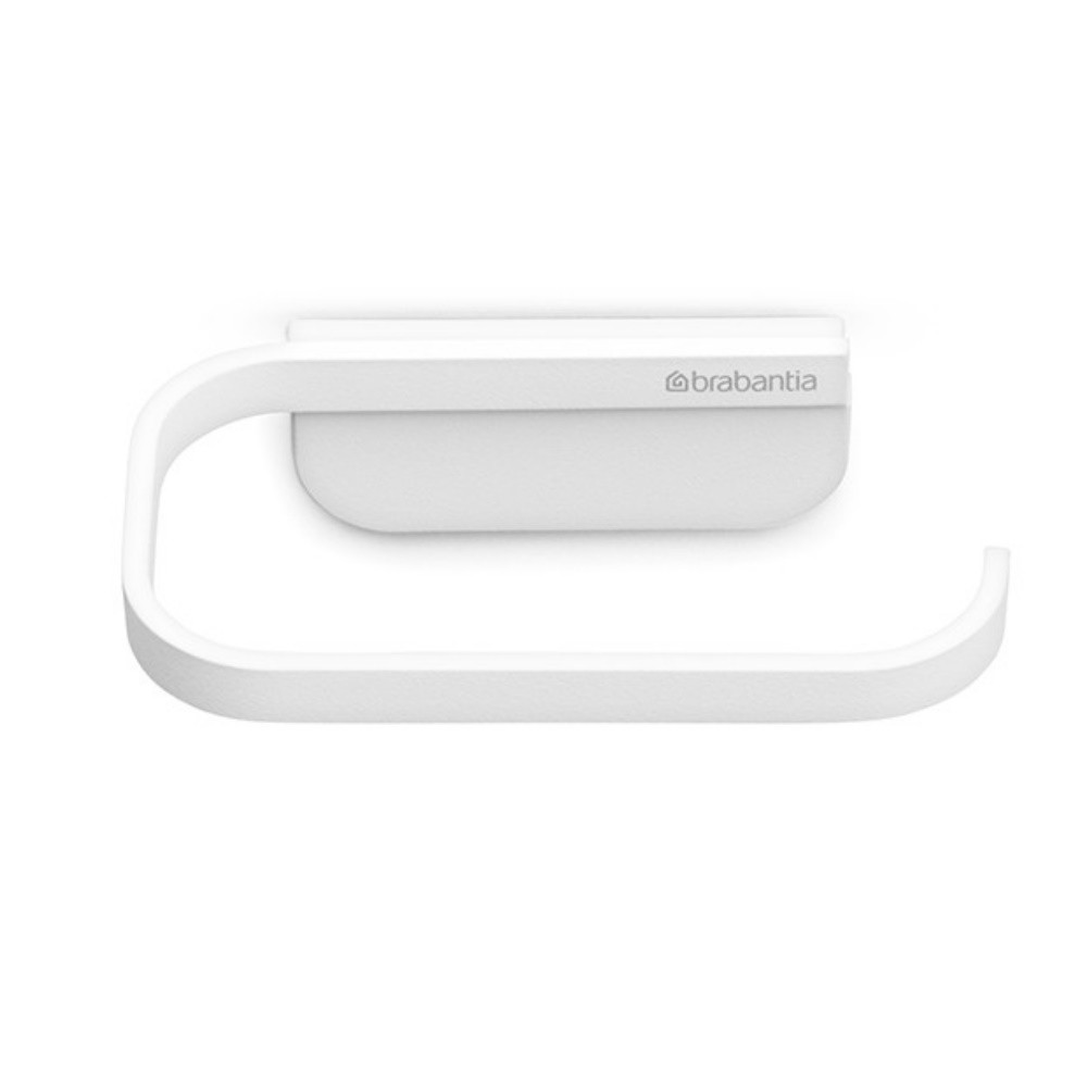 Поставка за тоалетна хартия Brabantia MindSet 1005666, Минерално покритие, Скрити фиксиращи елементи, Бял