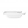 Brabantia MindSet Toilet Paper Holder 1005666, Mineral Finish, Concealed Mounting Hardware, White