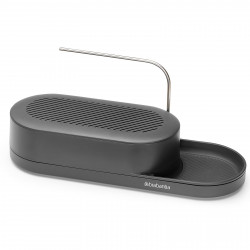Brabantia SinkStyle 1008500 Sink Organizer, Mineralized Finish, Corrosion-Resistant, Dark Gray