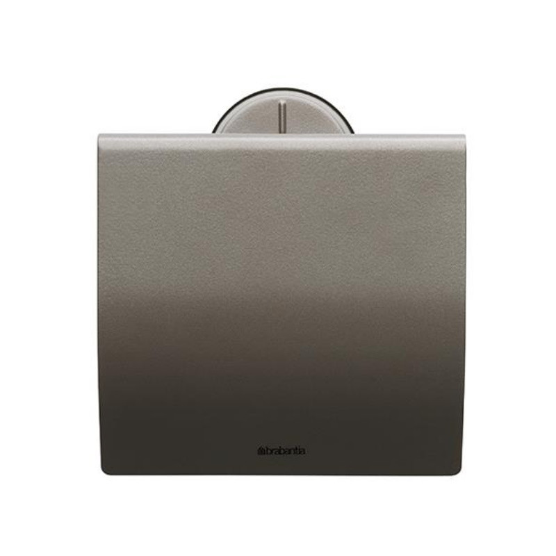 Suport hartie igienica Brabantia Profile 90300318, Montare pe perete, Rezistent la coroziune, Gri