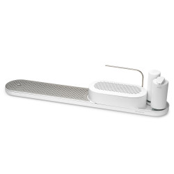 Brabantia SinkStyle 1008497 Sink Set, 4 pieces, Mineralized finish, Corrosion-resistant, White