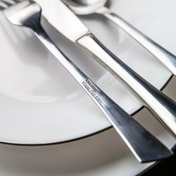 Set tacâmuri Kinghoff KH 1512, 24 piese, Pentru 6 persoane, Oțel inoxidabil, Argint