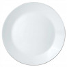 Kinghoff KH 1877 Dinner Set, 18-piece, Serves 6, Opal, Dishwasher Safe, White/Silver