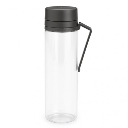 Бутилка Brabantia Make&Take 500ml Dark Grey, с цедка