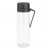 Brabantia Make&Take Bottle 1006278, 500 ml, With strainer, Spill-proof, Wide opening, Dark gray/transparent