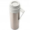 Θερμοκύπελλο Brabantia Make&Take 1008488, 500 ml, διπλό τοίχωμα, χωρίς BPA, Inox/ανοιχτόχρωμο