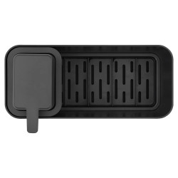 Brabantia SinkSide 1003312 Sink Set, 2 pieces, 200 ml, Non-slip bottom, Dark gray