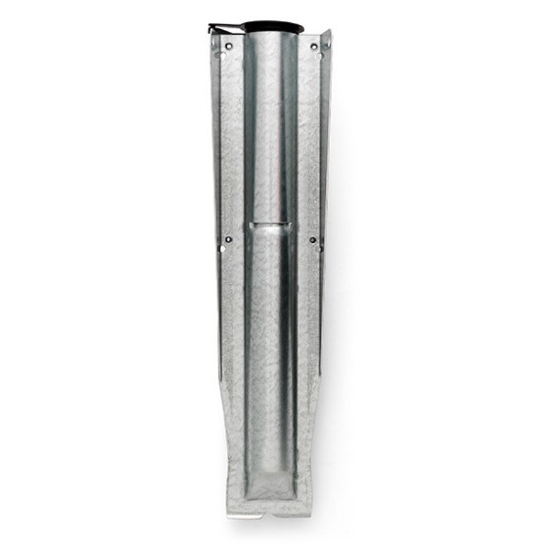 Suport pentru uscator de rufe exterior Brabantia 90300211, Ø35mm, Metal galvanizat, In pamant sau beton, Inox