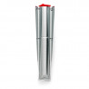 Brabantia 90300212 Outdoor Mounting Post, Ø45 mm, Metal, Galvanized, For digging or setting in concrete, Stainless Steel