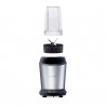 Blender Alpina Nutrition, 4 lame, 1200 W, 1 L, Fara BPA, Inox/Negru