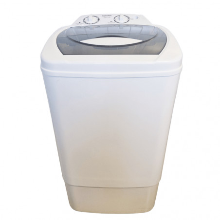 Ημιαυτόματο πλυντήριο ρούχων Lamarque SAWM-610W, 380W, 6 κιλά, χρονοδιακόπτης, διακόπτης, Λευκό