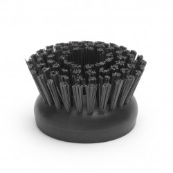 Set of 2 replacement brushes for the Brabantia SinkSide 1003319 dispenser, Easy to replace, Polyester, Dark gray