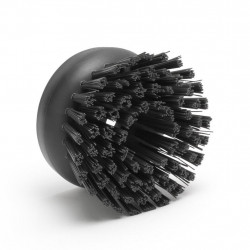 Set of 2 replacement brushes for the Brabantia SinkSide 1003319 dispenser, Easy to replace, Polyester, Dark gray