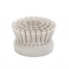 Set of 2 replacement brushes for the Brabantia SinkSide 1003320 dispenser, Easy to replace, Polyester, Light gray