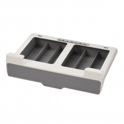 Joseph Joseph CupboardStore 851667 Coffee Capsule Drawer, 28 cm, Shelf-Mounted, Plastic, Gray