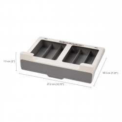 Joseph Joseph Joseph CupboardStore 851667, 28 cm, polcfelszerelés, műanyag, szürke, kávékapszula fiók