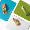 Joseph Joseph Folio Slim 3-Piece Cutting Board Set 60235, 36x28 cm, Double-Sided, Under-Shelf Mount, Multicolor
