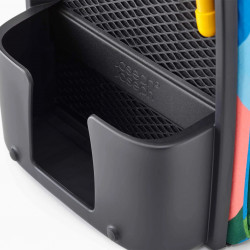 Сгъваема дъска за гладене Joseph Joseph 50045, Поставка за ютия, Стенен монтаж, Сив/жълт