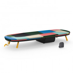 Сгъваема дъска за гладене Joseph Joseph 50045, Поставка за ютия, Стенен монтаж, Сив/жълт