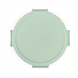 Salatiera Brabantia Make&Take 1006303, 1,3 L, Inchidere etansa, Recipient sos, Fara BPA, Verde deschis