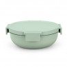 Brabantia Make&Take Salad Bowl 1006303, 1.3 L, Airtight Seal, BPA-Free, Green