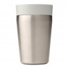 Brabantia Make&Take Insulated Cup 1008492, 200 ml, Spill-proof, BPA-free, Light Gray