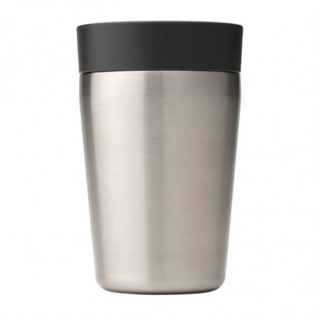 Brabantia Make&Take Insulated Cup 1008491, 200 ml, Spill-proof, BPA-free, Dark Gray