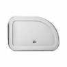 Кутия за хляб Brabantia Roll Top 646890, 16 л, 44.5х26 см, Лека и здрава конструкция, Инокс/Мат