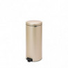 Brabantia NewIcon 1003209 Pedal Bin, 30 L, Soft-Close, Non-Slip Base, Metallic Gold