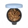 Κάδος με πεντάλ Brabantia NewIcon 1005532, 12 l, Ομαλό κλείσιμο, Αντιολισθητική βάση, Γαλάζιο
