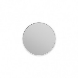 Brabantia MindSet Mineral Wall Mirror 1005691, 5x magnification, Magnetic mount, Corrosion-resistant, Mineral finish, White